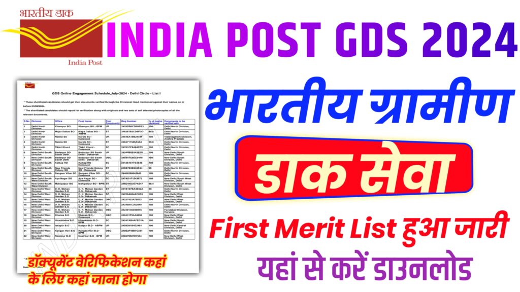 India Post GDS 2024