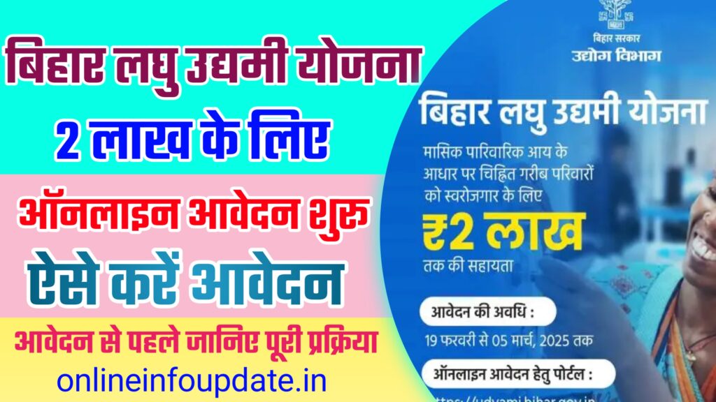 Bihar Laghu Udyami Yojana 2025