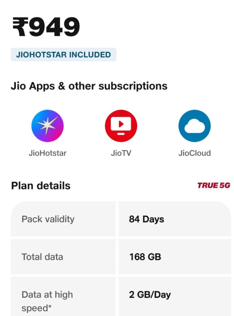 Jio Hotstar Free Subscription 2025