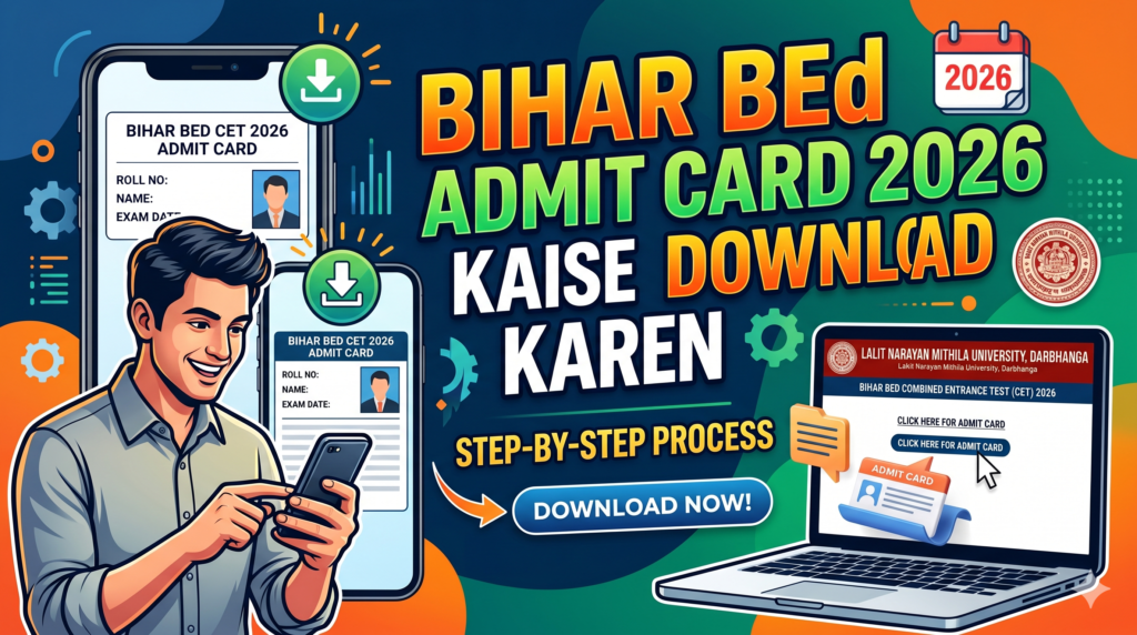 Bihar BEd Admit Card 2026